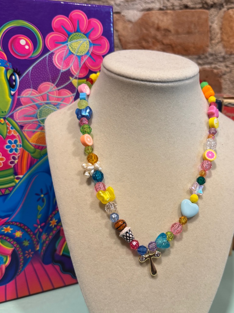 Y2k T Balloon Initial Custom Eye Candy Chain